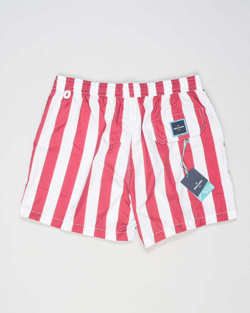 Composition: 100% Polyester
Color: 222 / Red &amp; White
Article: 90101 / 42800
Made in Italy