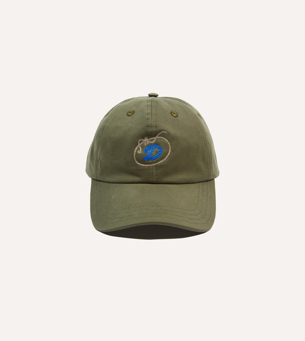 Drake's D Lasso Baseball Cap / Khaki