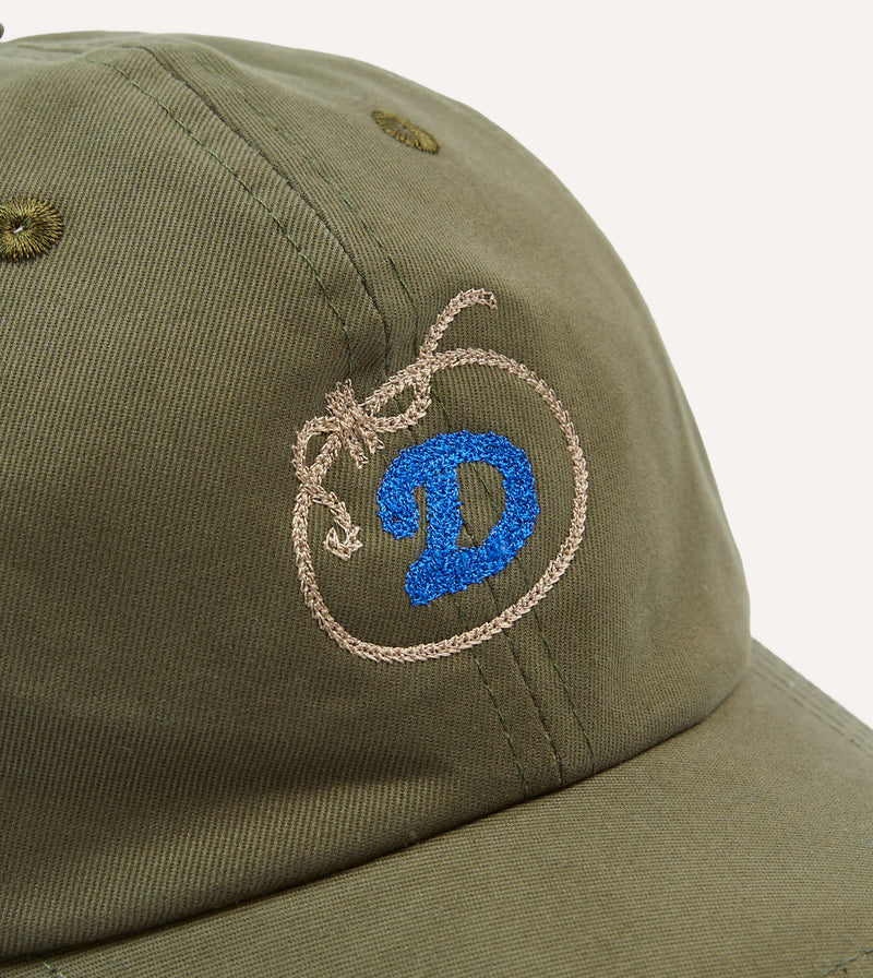 Drake's D Lasso Baseball Cap / Khaki