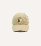 Drake's D Flower Baseball Cap / Sand