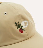 Drake's D Flower Baseball Cap / Sand