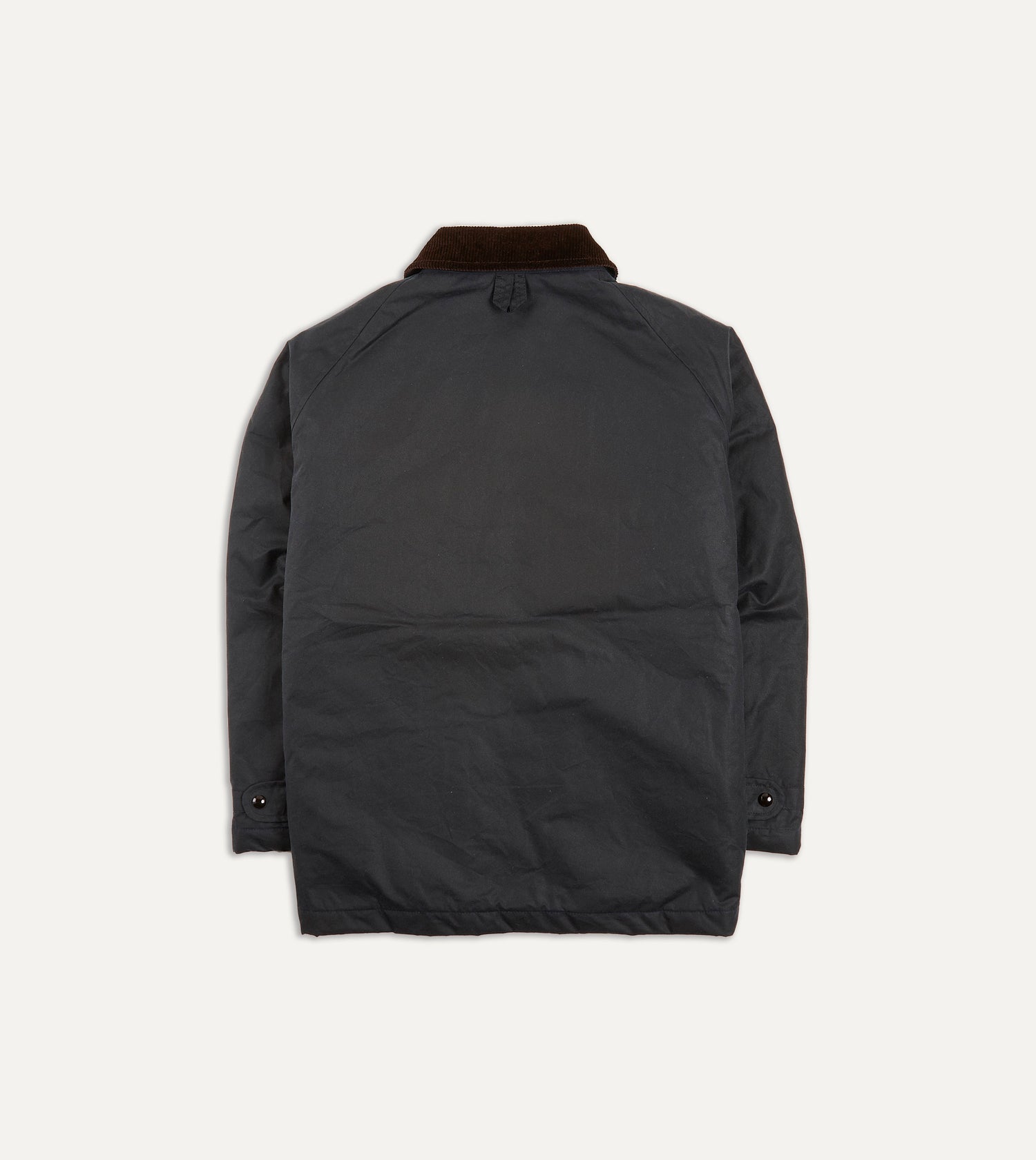 Drake's Waxed Coverall Jacket / Navy