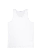 Sunspel Superfine Cotton Vest / White