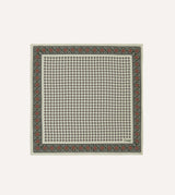 Drake's Vintage Pocket Square Silk / Ecru