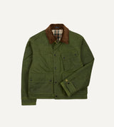 Drake's Waxed Cotton Wader Jacket / Lemongrass