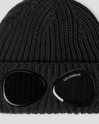 C.P. Company Merino Wool Goggle Beanie / Black