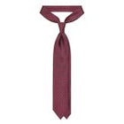 Viola Milano Floral Pattern Selftipped Silk Tie / Rose Mix