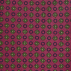 Viola Milano Floral Pattern Selftipped Silk Tie / Rose Mix