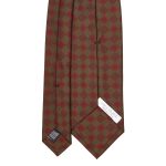 Viola Milano Artisan Flower Selftipped Silk Tie / Forest Mix