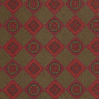 Viola Milano Artisan Flower Selftipped Silk Tie / Forest Mix
