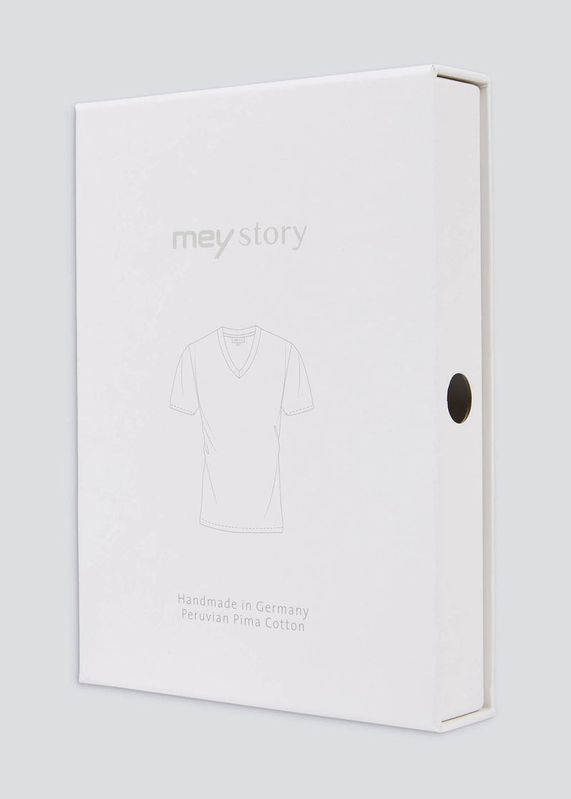 Mey Story T-shirt V-Neck White