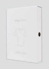 Mey Story T-shirt V-Neck Navy