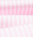 Drake's Bengal Stripe Poplin Button-Down Shirt / Pink