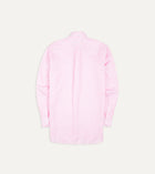 Drake's Bengal Stripe Poplin Button-Down Shirt / Pink