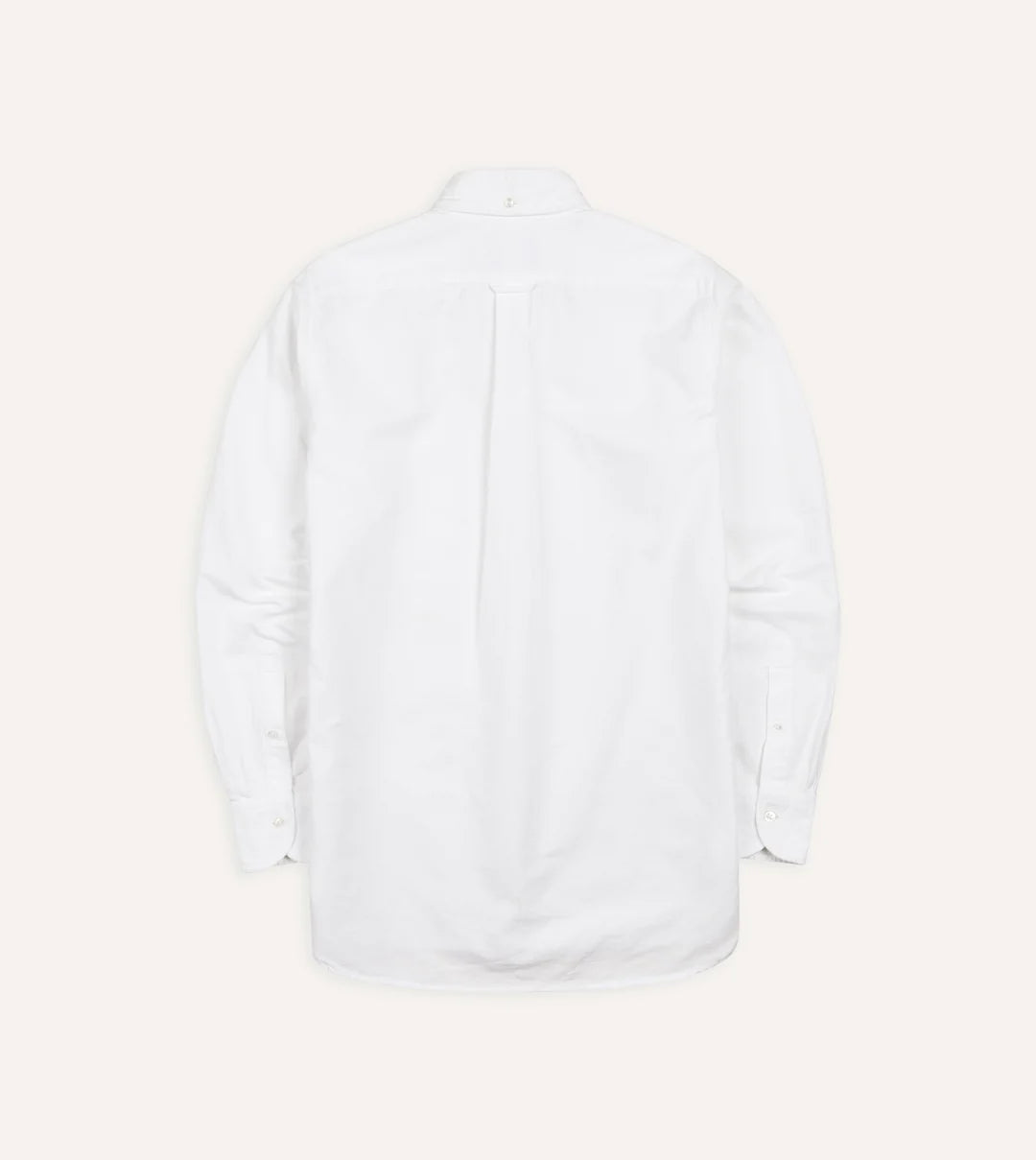 Drake's Oxford Button-Down Shirt / White
