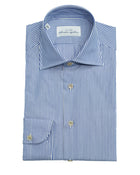 These are truly great shirts. We have seen a lot of shirts along the way and Avino stole our hearts straight away. Love on first try.



Tailored fit. This means between slim and classic fit
Fits true to the size. If in doubt of your size, please contact us HERE
100% cotton
Semi spread collar
Single, rounder cuff
6009/2 P38111/50408
Made in Italy
