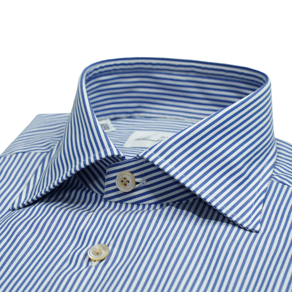Avino dress shirt striped  / Blue