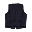 Herno In-Tech™ Alternative Down Waistcoat in Blue. Great piece for layering.A true must have for every modern gentleman.  Wear it under jacket or over a knit. Great for traveling as it packs small and weighs almost nothing.   In-Tech™ Alternative Down Water Repellent  Breathable Light Insulation 5 buttons  3 pockets  Adjustable back External layer 100% Polyamide Internal padding 100% Polyester  PC0039U 19288 9201 Made in Romania