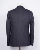 TAGLIATORE Jersey Jacket Wool & Cotton / Blue