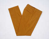 Mix of cotton, lyocell and elastan resulting in a super soft touch and comfortable trousers.  The iconic Incotex 30 model, an evergreen of the continuously evolving collections, continues to impress with its authenticity. Exquisite crafted details enrich the garment, enhancing its essential vocation for comfort.  American pockets Slim fit 2 backpockets Zip fly Yellow 61% cotton, 34% lyosell, 5% elastan 1W003O 40055 324 Made in Italy