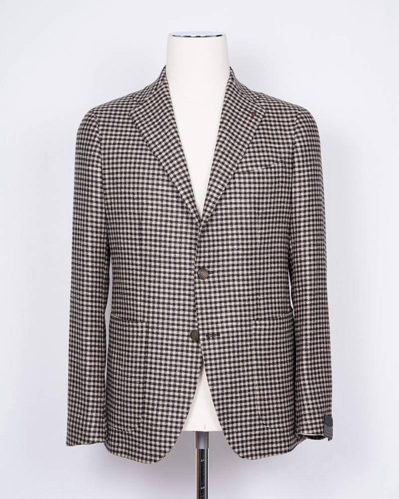 TAGLIATORE Wool, Silk & Cashmere Jacket / Light Brown