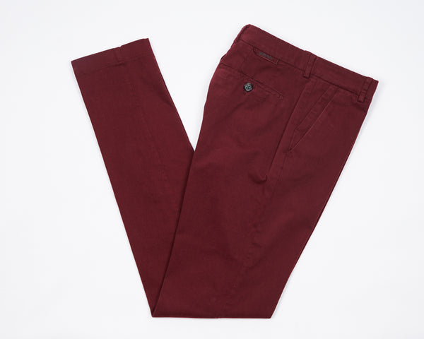 Berwich Morello Garment Dyed Chinos- Gelso