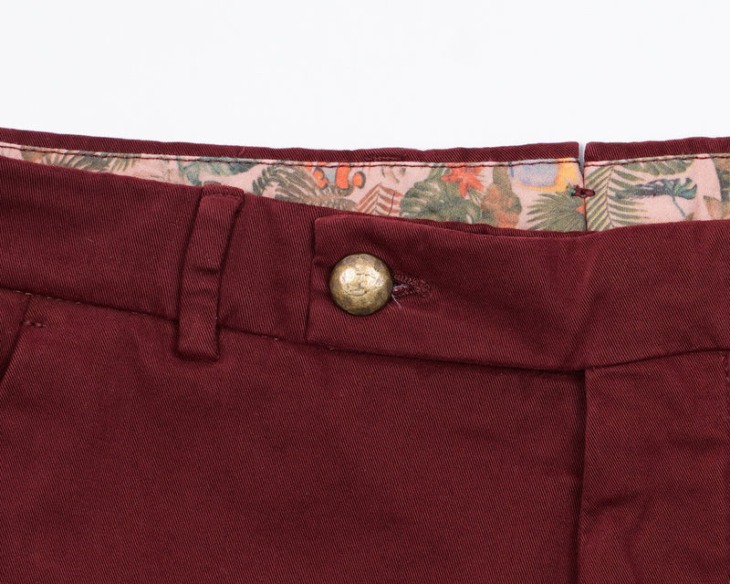 Berwich Morello Garment Dyed Chinos- Gelso