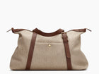 Mismo Holdall – Grand Herringbone / Cuoio