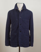 Khaki moleskin brewer jacket. 100% Cotton Made in Italy Color: Navy Style: Brewer Jacket