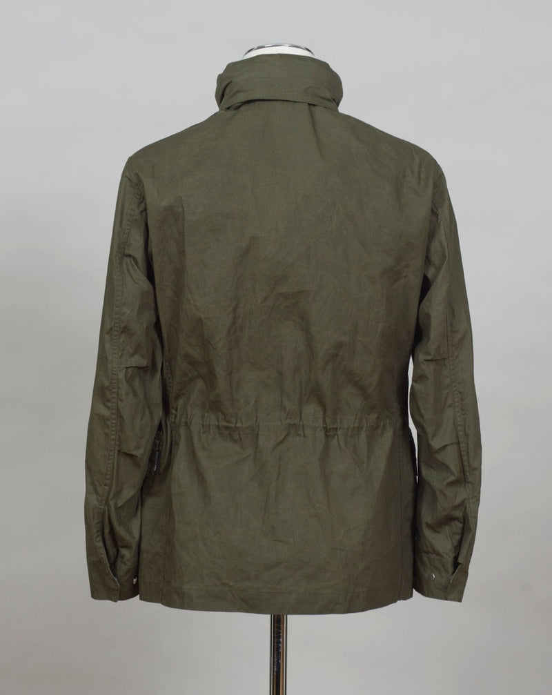 Montecore Waxed Cotton Field Jacket / Army Green