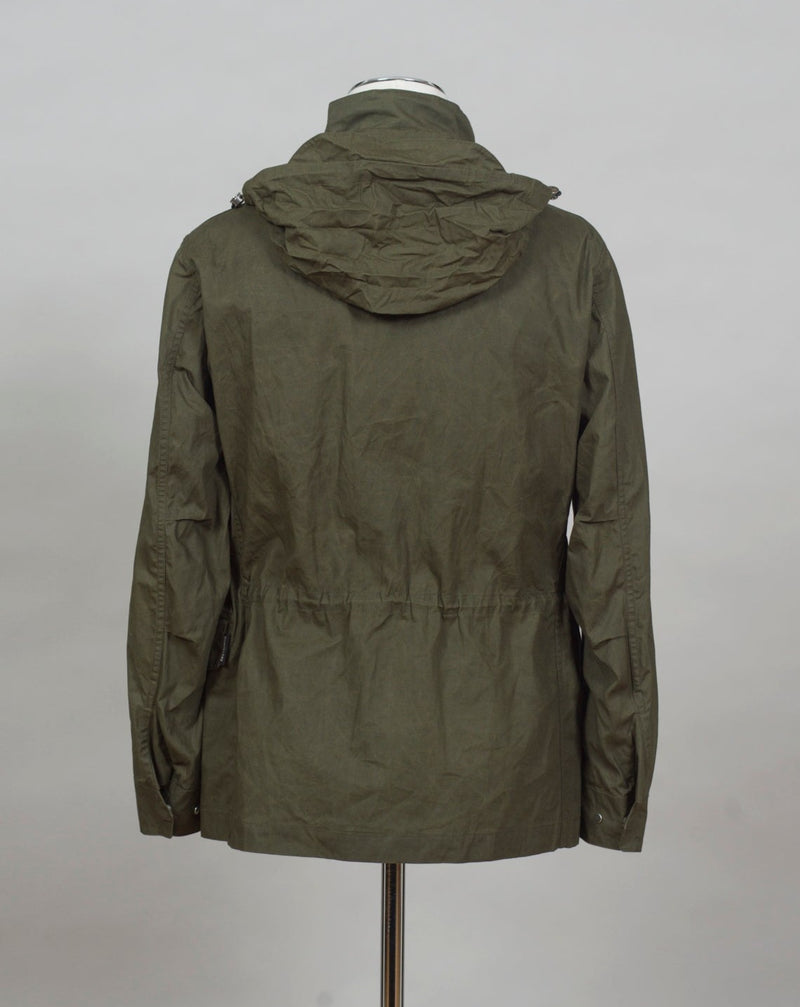 Montecore Waxed Cotton Field Jacket / Army Green