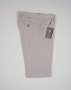 Berwich Morello Garment Dyed Chinos With Silk / Grigio