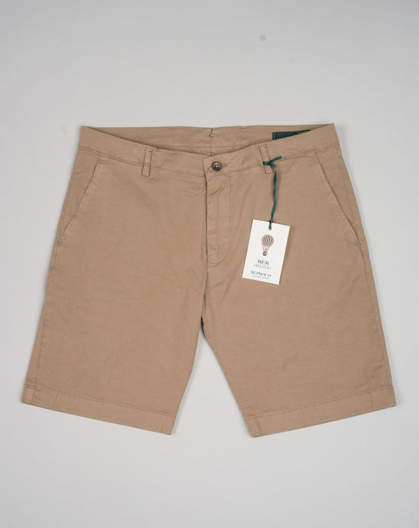 Berwich Bermuda Cotton Shorts / Sabbia