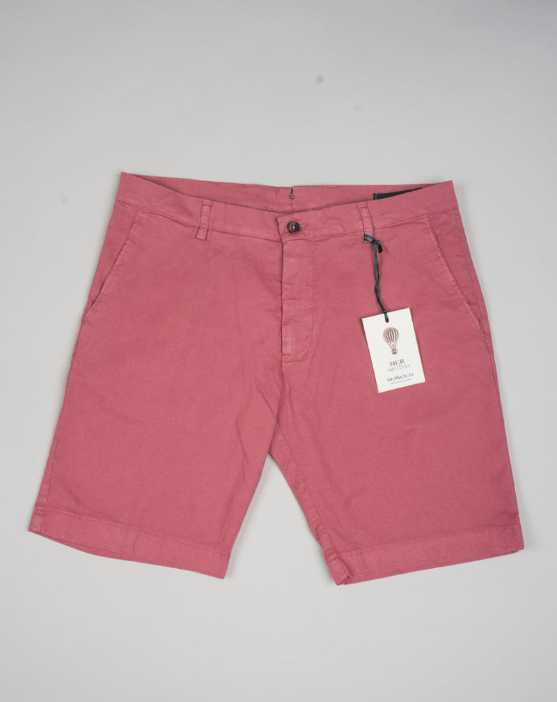 Berwich Bermuda Cotton Shorts / Rosa