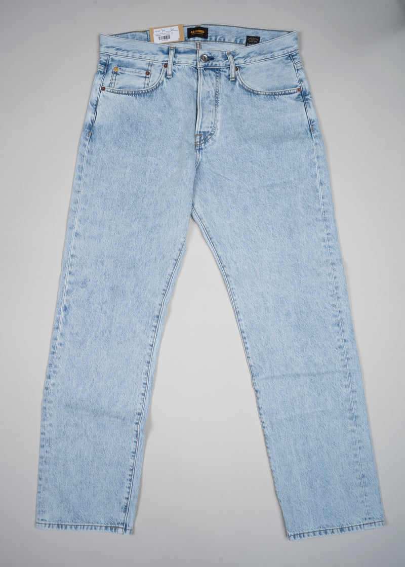 C.O.F. Studio Relaxed Straight Fit Jeans - Vintage Wash