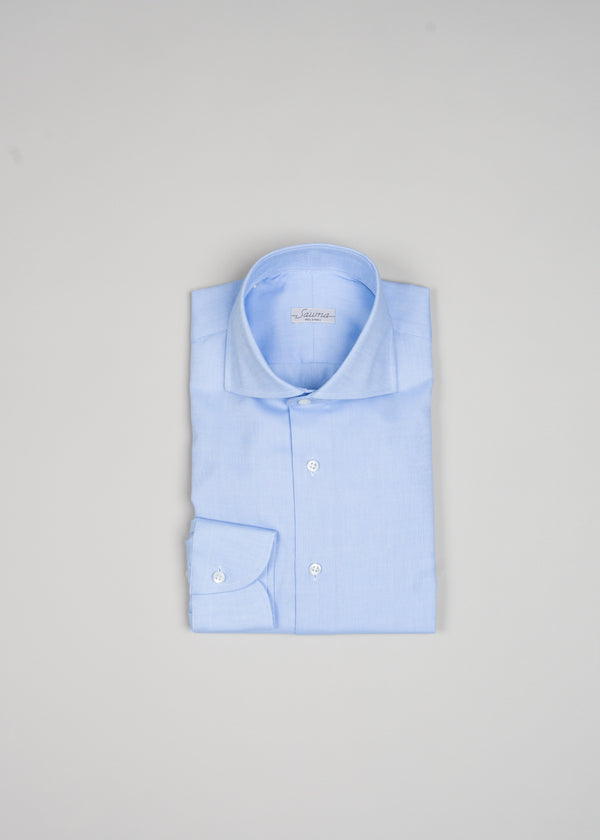 Sauma Private Label Royal Oxford Shirt / Light Blue