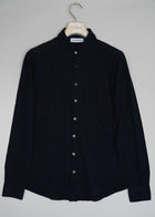 Gran Sasso Cotton Jersey Shirt / Navy