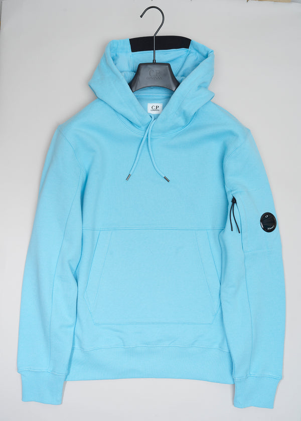 C.P. Company Diagonal Raised Fleece Hoodie / Sky Blue