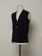 John Smedley Stavely Waistcoat / Midnight