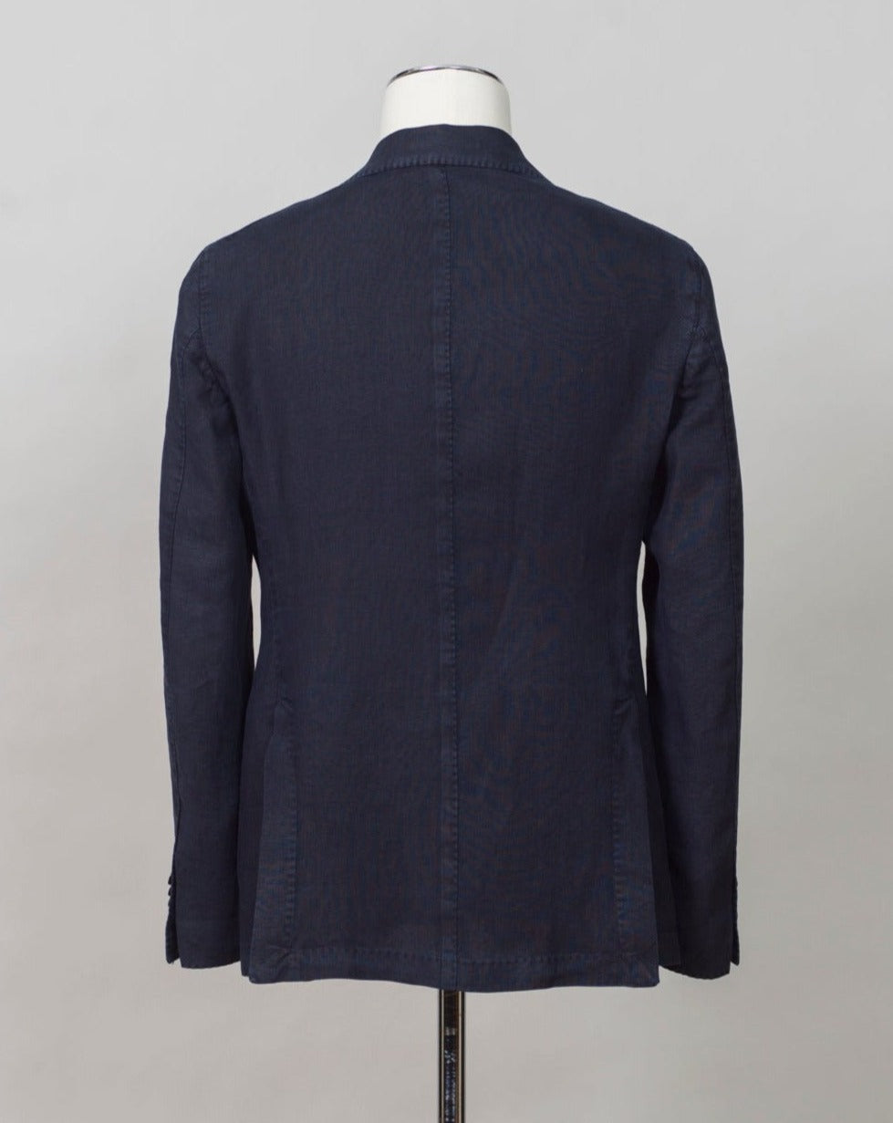 L.B.M. 1911 Washed Linen Jacket / Navy