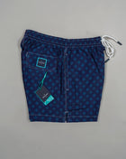 Gran Sasso Logo Swim Shorts / Blue Art. 90101 / 40600 Col. 598 / Blue 100% Recycled Microfiber Made in Italy