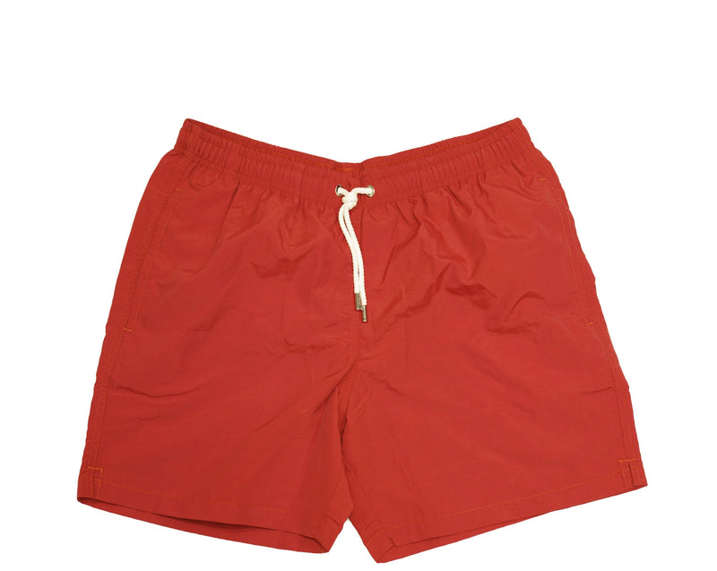 Atelier F&B Drawstring Swim Trunks - Red