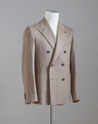 Tagliatore double breasted 100% camel jacket. Beautiful shade of beige combined with the softness of camelhair makes this jacket truly irresistible. 100% Camel Mod. 1SMC20K Col. T5075 / Camel Made in Martina Franca, Italy