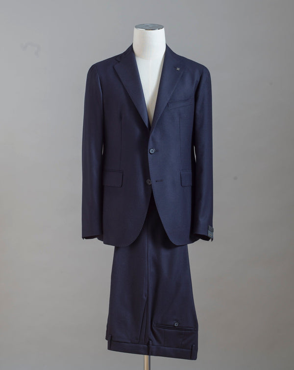 Mod. 2SMC22B01 Col. B5044 / Navy 100% Virgin Wool Super 120's Natural Strecth Unconstructed and unlined Made in Martina Franca, Italy