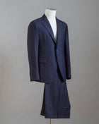 Mod. 2SMC22B01 Col. B5044 / Navy 100% Virgin Wool Super 120's Natural Strecth Unconstructed and unlined Made in Martina Franca, Italy