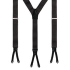 Viola Milano Classic Width Braces Braid Ends / Polka Dot Black