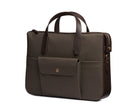 M/S Briefcase is a handy yet stylish casual bag for the office.  Separate inside laptop compartment (15