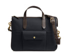 Mismo M/S Briefcase - Navy / Dark Brown