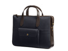 Mismo M/S Briefcase - Navy / Dark Brown