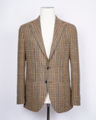 Gaiola Napoli Tweed Jacket / Beige Houndstooth